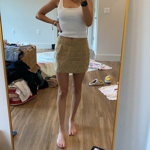 Tan Skirt